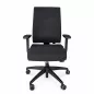 SITAG| Fauteuil de travail modèle X-LINE avec accoudoirs| Noir