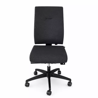 SITAG|Modèle X-LINE|Fauteuil de travail sans accoudoirs| Noir
