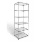USM HALLER│Vitrine haute 5 cases 5 x 1│Verre