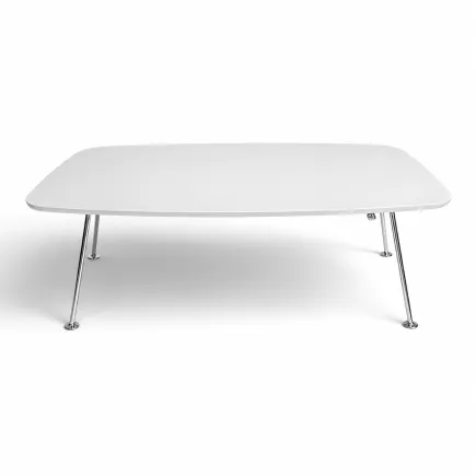 VITRA MedaMorph|Designer Alberto Meda|Table forme tonneau 6-8 Personnes|L 180 x H75|Blanc