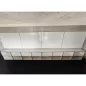 SYSTEM4|Meuble bas |8x2 - 16 cases|L 600 × H 80 cm |Blanc