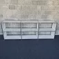 SYSTEM4|Meuble bas ouvert|2x3 - 6 cases|L 225 × H 80 cm|Blanc SYSTEM4|Meuble bas ouvert|2x3 - 6 cases|L 225 × H 80 cm|Blanc