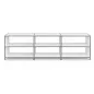SYSTEM4|Meuble bas ouvert|2x3 - 6 cases|L 225 × H 80 cm|Blanc SYSTEM4|Meuble bas ouvert|2x3 - 6 cases|L 225 × H 80 cm|Blanc