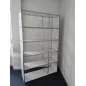 SYSTEM4|Bibliothèque ouverte|2x5 - 10 cases|L 125 × H 192|Blanc SYSTEM4|Bibliothèque ouverte|2x5 - 10 cases|L 125 × H 192|Blanc