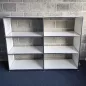 SYSTEM4|Bibliothèque basse ouverte |2x3 - 6 cases|L 150 × H 119 cm|Blanc SYSTEM4|Bibliothèque basse ouverte |2x3 - 6 cases|L 150 × H 119 cm|Blanc
