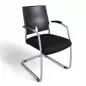 RODER|Siége visiteurs| L 49 X H 94.5 cm|Noir
