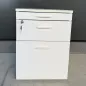 STEELCASE│Caisson mobile 3 tiroirs│Profondeur 56 cm│Blanc
