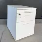 STEELCASE│Caisson mobile 3 tiroirs│Profondeur 56 cm│Blanc