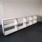 SYSTEM4|Bibliothèque ouverte|4x2 - 8 cases|L 300 × H 80|Blanc SYSTEM4|Bibliothèque ouverte|4x2 - 8 cases|L 300 × H 80|Blanc