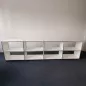 SYSTEM4|Bibliothèque ouverte|4x2 - 8 cases|L 300 × H 80|Blanc SYSTEM4|Bibliothèque ouverte|4x2 - 8 cases|L 300 × H 80|Blanc