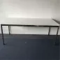 SYSTEM4|Table/Bureau classique|L 180 x H75|Blanc-Chromé