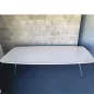 VITRA MedaMorph|Designer Alberto Meda|Table forme tonneau 6-8 Personnes|L 180 x H75|Blanc
