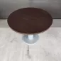 EXPRIM|Table ronde pied tulipe| Diamètre 100 cm |Noyer