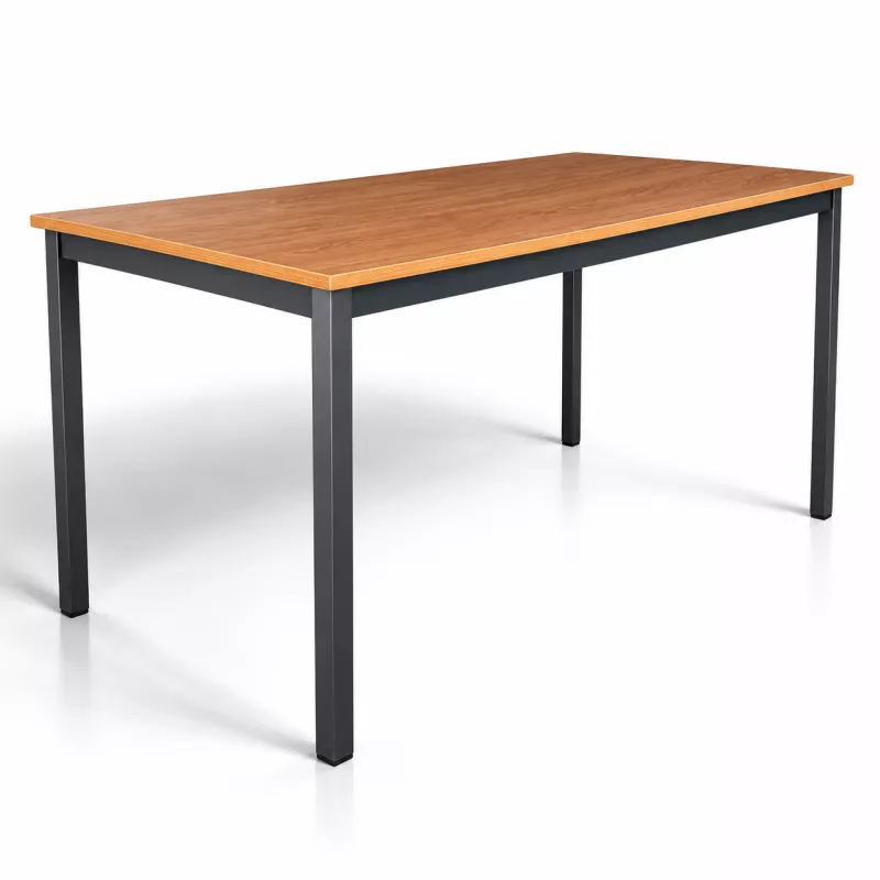 REFERENCE|Table modèle TMR|L120×P60xH 74 cm|Poirier-gris anthracite