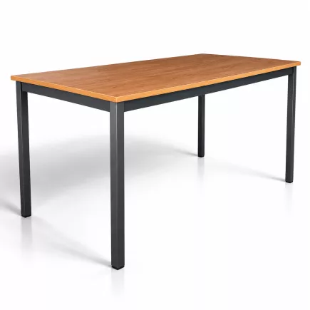 REFERENCE|Table modèle TMR|L120×P60xH 74 cm|Poirier-gris anthracite