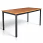 REFERENCE|Table modèle TMR|L120×P60xH 74 cm|Poirier-gris anthracite
