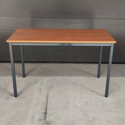 REFERENCE|Table modèle TMR|L120×P60xH 74 cm|Poirier-gris anthracite