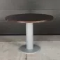 EXPRIM|Table ronde pied tulipe| Diamètre 100 cm |Noyer