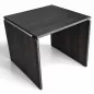 MOKA│Table d'appoint - Bureau│L 80 x p 80│Chêne Café