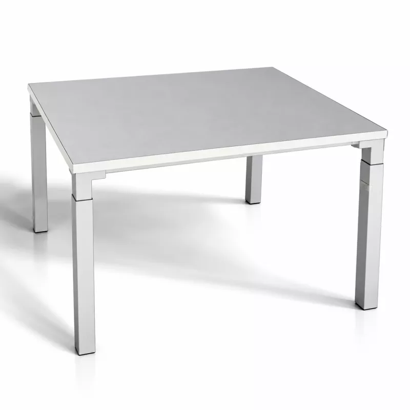 STEELCASE│KALIDRO Bureau droit L100 Pieds gris alu réglables en hauteur STEELCASE│KALIDRO Bureau droit L100 Pieds gris alu réglables en hauteur