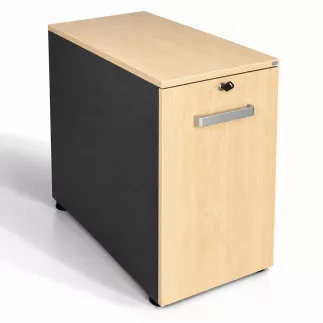 SEDUS TEMPTATION│Tower Hauteur bureau│Profondeur 80 cm│Érable blanc/Anthracite