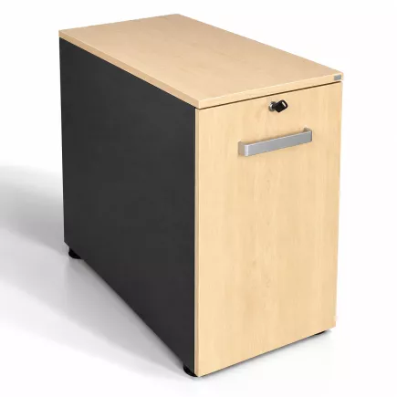 SEDUS TEMPTATION│Tower Hauteur bureau│Profondeur 80 cm│Érable blanc/Anthracite