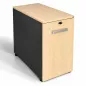 SEDUS TEMPTATION│Tower Hauteur bureau│Profondeur 80 cm│Érable blanc/Anthracite