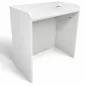 IMAGE│Comptoir d'accueil debout L 110 x p 50 x H 114 - Blanc IMAGE│Comptoir d'accueil debout L 110 x p 50 x H 114 - Blanc