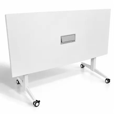 ECHO│Table abattante 160x80│Blanc/Blanc
