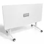 ECHO│Table abattante 160x80│Blanc/Blanc ECHO│Table abattante 160x80│Blanc/Blanc