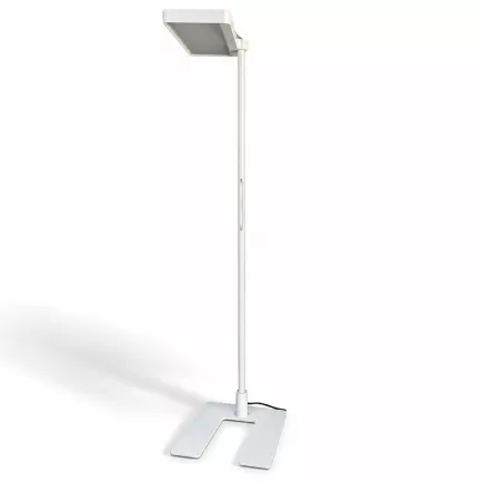 REGENT LIGHTING|LEVEL Office LED SensoDim|Mât décalé| Blanc