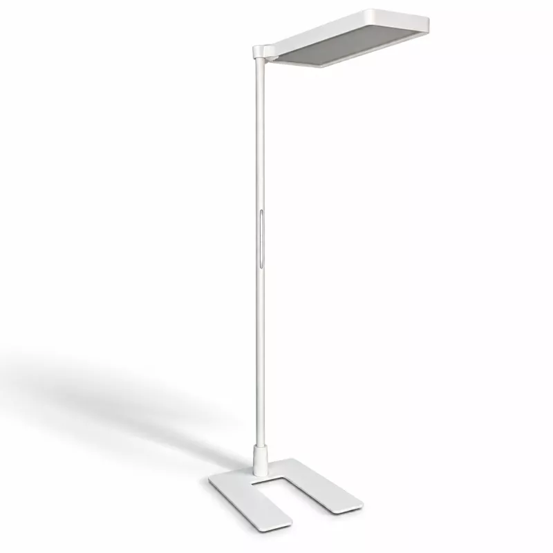 REGENT LIGHTING|LEVEL Office LED SensoDim|Mât décalé| Blanc