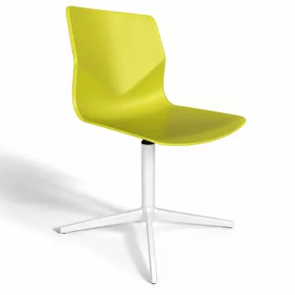 FOUR DESIGN│Modèle FourSure 99│Design Strand + Hvass│Chaise d'accueil / collectivité│Vert pomme