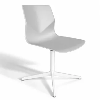 FOUR DESIGN│Modèle FourSure 99│Design Strand + Hvass│Chaise d'accueil / collectivité│Gris taupe