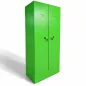 PRO│Vestiaire métallique - 2 casiers L60 cm│Vert