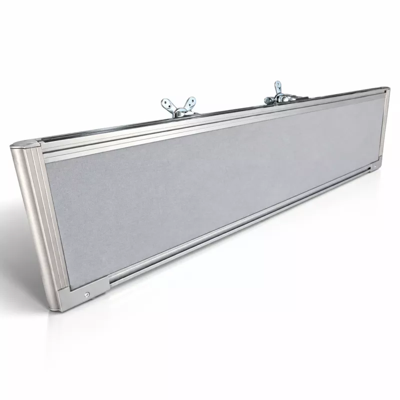 STEELCASE│Panneau écran acoustique L 180│Tissu gris STEELCASE│Panneau écran acoustique L 180│Tissu gris