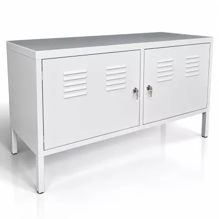 IKEA PS│Armoire│L 118 cm - 2 portes │Blanc cassé