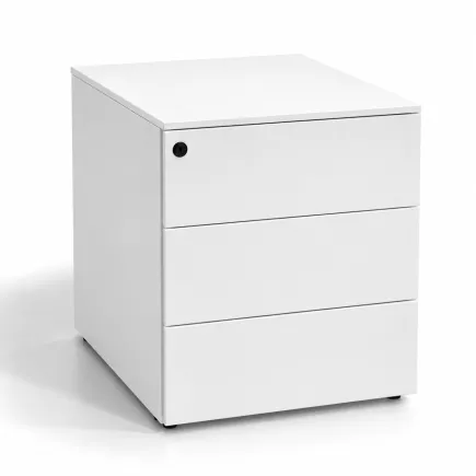 EOL ECO│Caisson Economique 3 tiroirs en acier sous bureau-4 coloris