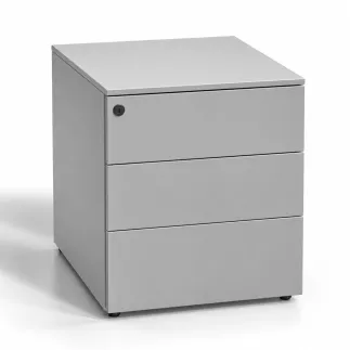 EOL ECO│Caisson Economique 2 tiroirs en acier sous bureau-4 coloris