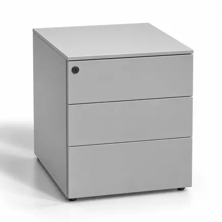 EOL ECO│Caisson Economique 2 tiroirs en acier sous bureau-4 coloris