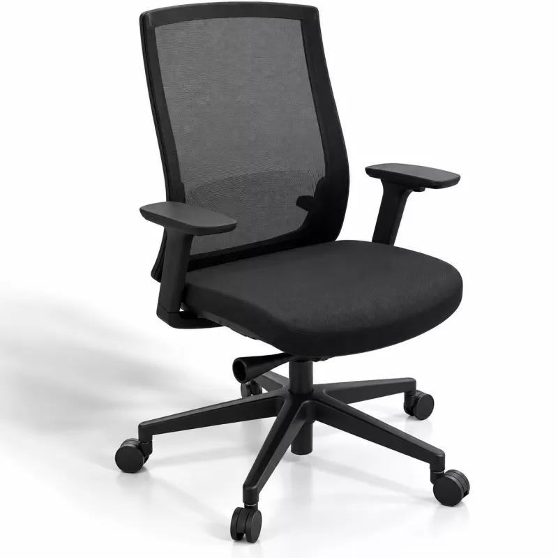 PAPILLON│Fauteuil de travail réglage automatique résille autoportante