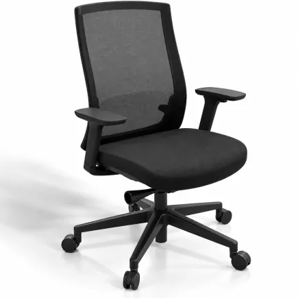 PAPILLON│Fauteuil de travail réglage automatique résille autoportante