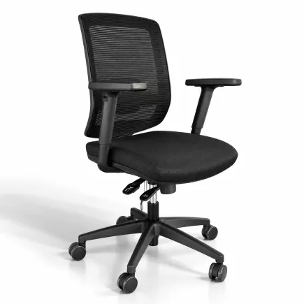 NEW EASY'R│Fauteuil de travail avec soutien lombaire et placet réglable