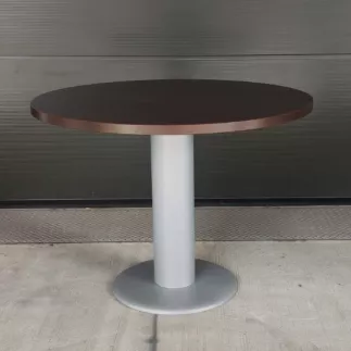 EXPRIM|Table ronde | Diamètre 100 cm |Noyer