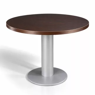 EXPRIM|Table ronde | Diamètre 100 cm |Noyer