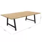 COHESION│Table Conférence L 240 x P 120│38 mm│8 -10 personnes