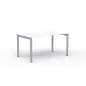 ARIAL│Bureau droit éco pied arche acier