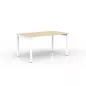 ARIAL│Bureau droit éco pied arche acier