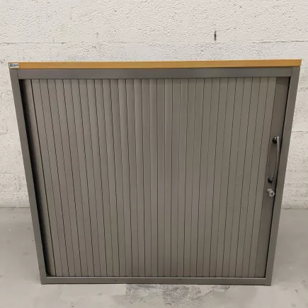 LO LISTA│Armoire rideau L80xH74cm