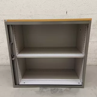 LO LISTA│Armoire rideau L80xH74cm